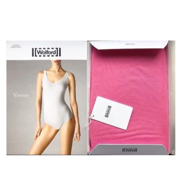 NWT WOLFORD VISCOSE STRING BODY BODYSUIT, Sz: M - Picture 6 of 8